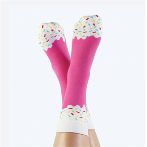 DOIY Strawberry Icepop Socks